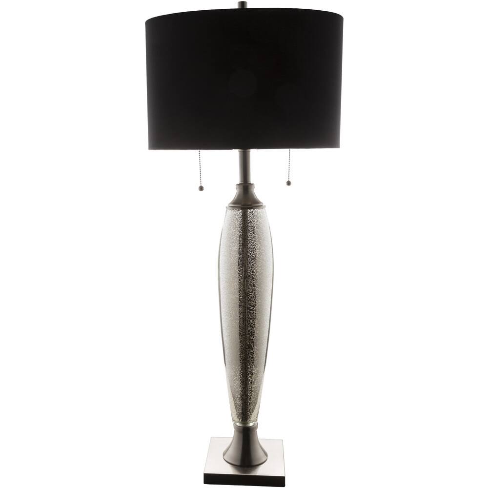 Contemporary Idaho Table Lamp with Metallic Glass Base