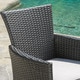 preview thumbnail 15 of 17, Numana Outdoor 6 Piece Lightweight Concrete Dining Set with Bench by Christopher Knight Home