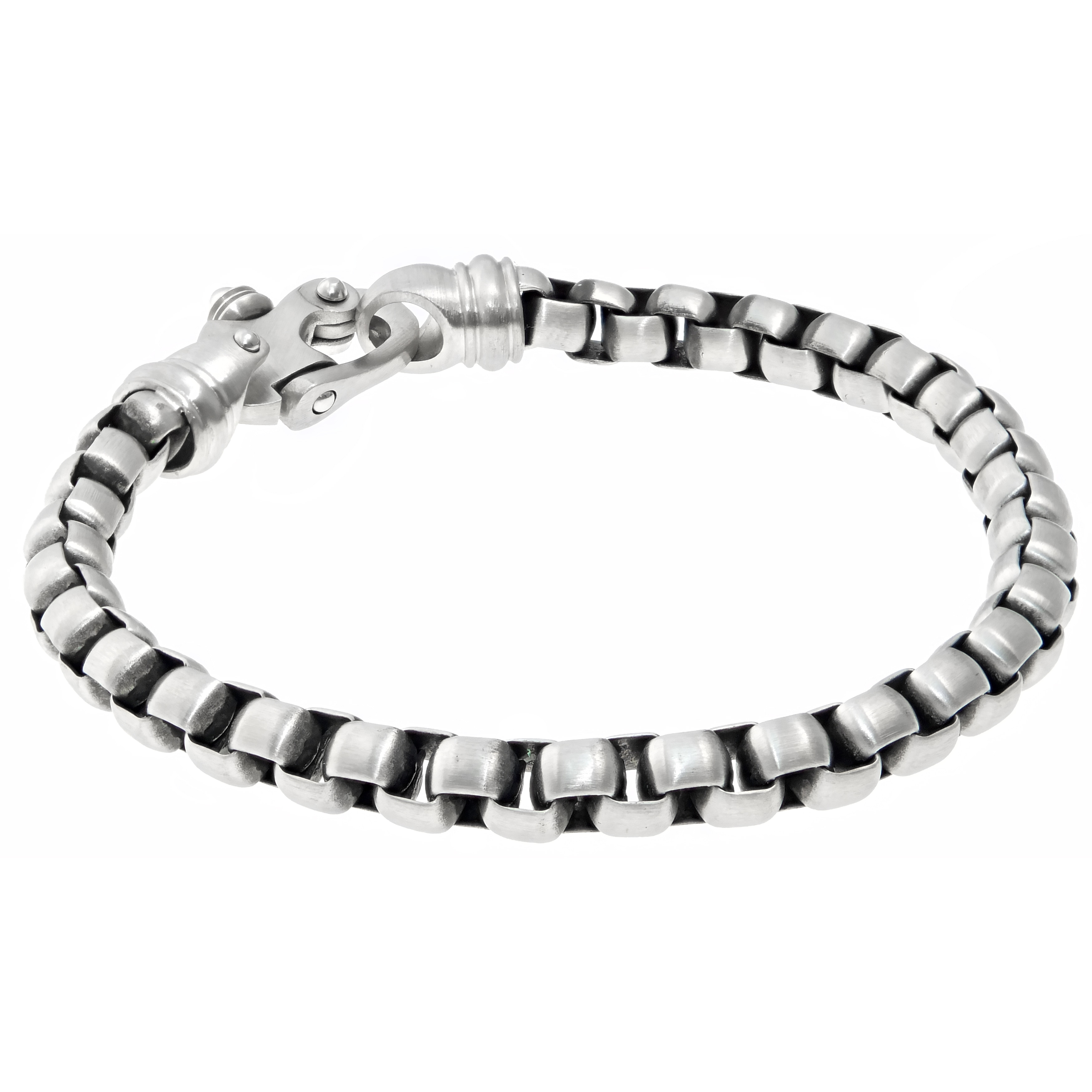 9 Inch West Coast Jewelry Sterling Silver 9 Inch Fancy Polished Anklet