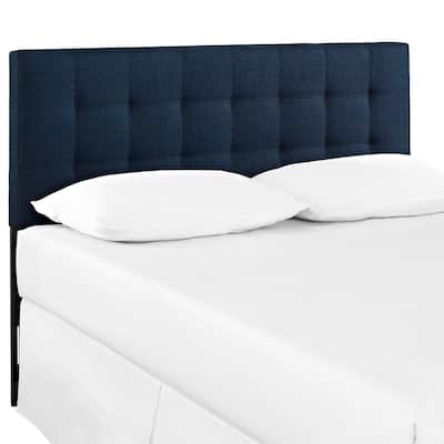 Porch & Den Tularosa Navy Upholstered Headboard