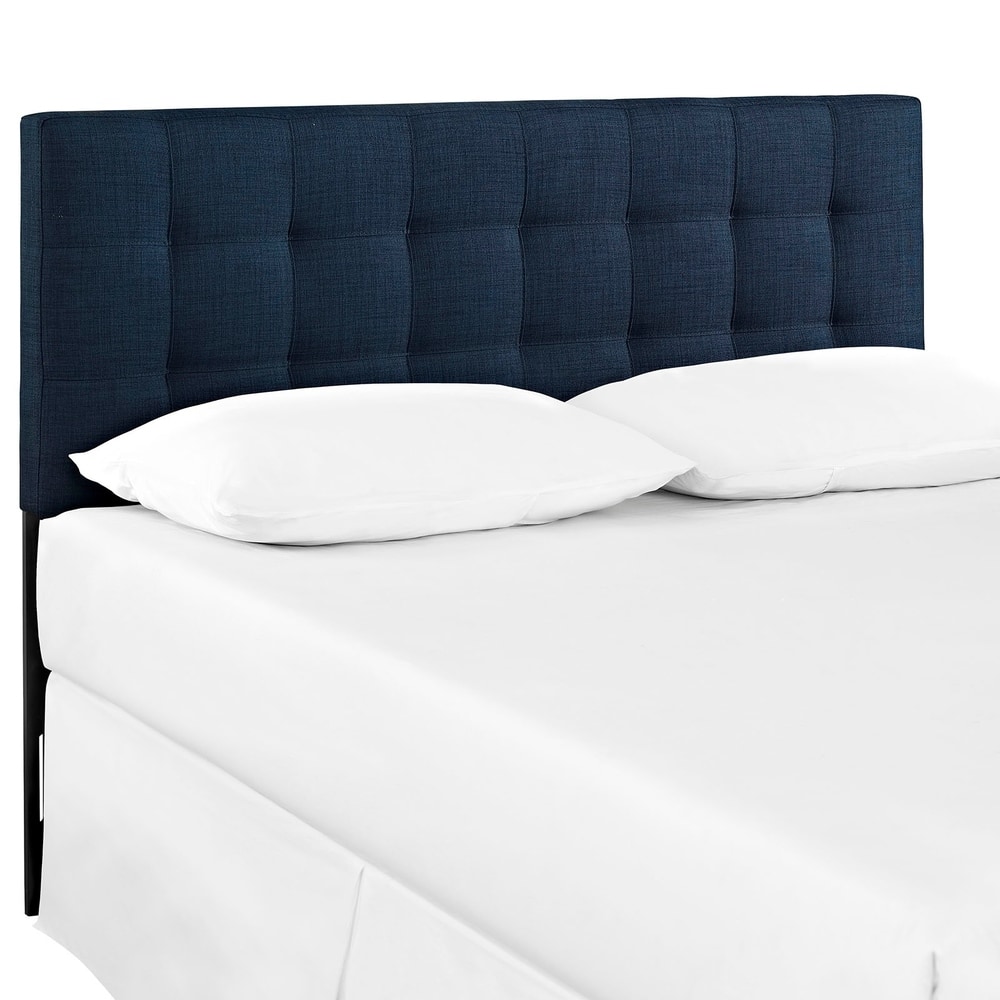 Porch & Den Tularosa Navy Upholstered Headboard