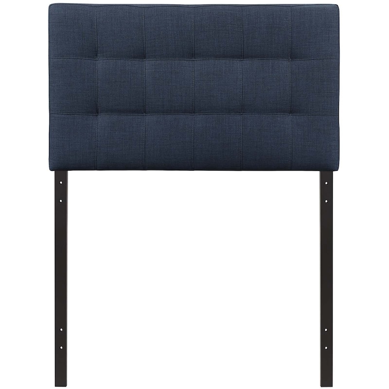 Porch & Den Tularosa Navy Upholstered Headboard
