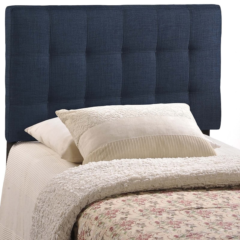 Porch & Den Tularosa Navy Upholstered Headboard