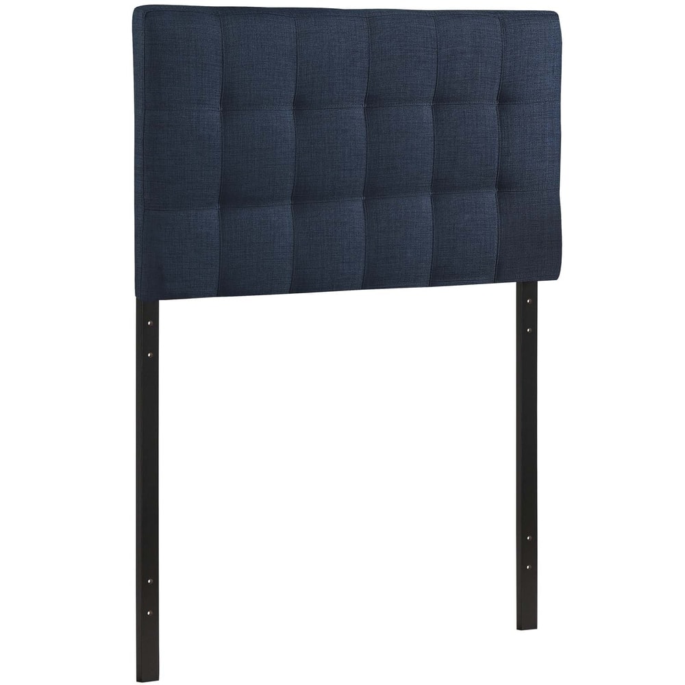 Porch & Den Tularosa Navy Upholstered Headboard