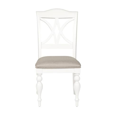 Summer Cottage White Splat Back Dining Chair Set Of 2 By Cheap On Accent Tables