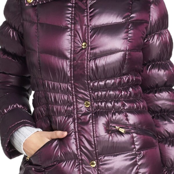 michael kors vest womens purple