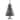 National Tree Company 3 ft. Black Tinsel Tree