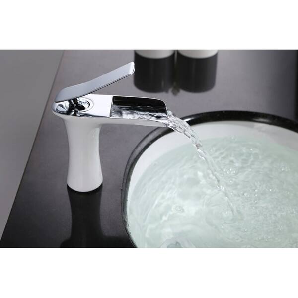 Shop Sumerian Single Hole Waterfall Faucet On Sale Free