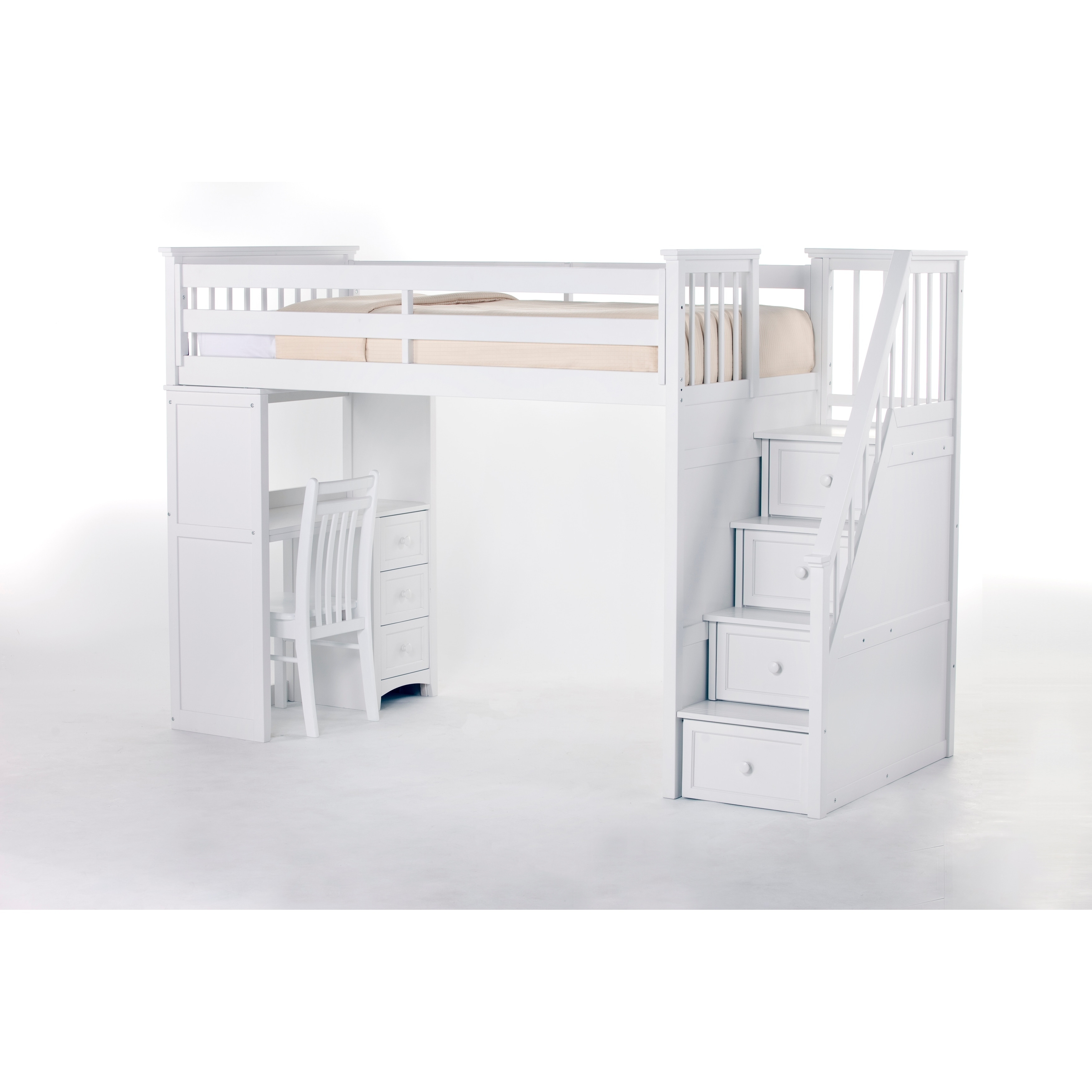 kids white desk