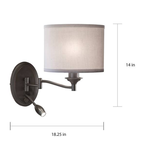 Transitional 1 Light Bronze Swing Arm Pin Up Plug In Wall Lamp Transitional 1 Light Bronze Swing Arm Pin Up Plug In Wall Lamp