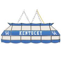 University of Kentucky Handmade Tiffany Style Lamp - 40 Inch - White