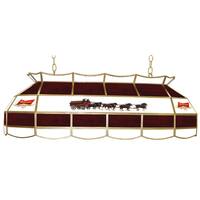 Budweiser Clydesdale 40 inch Tiffany Lamp Light Fixture