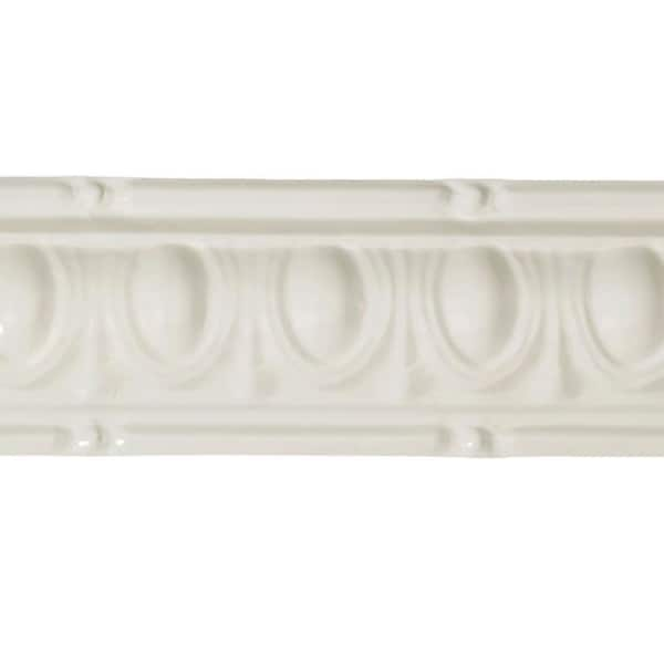 Shop Great Lakes Tin Huron Antique White 48 Inch Crown Molding