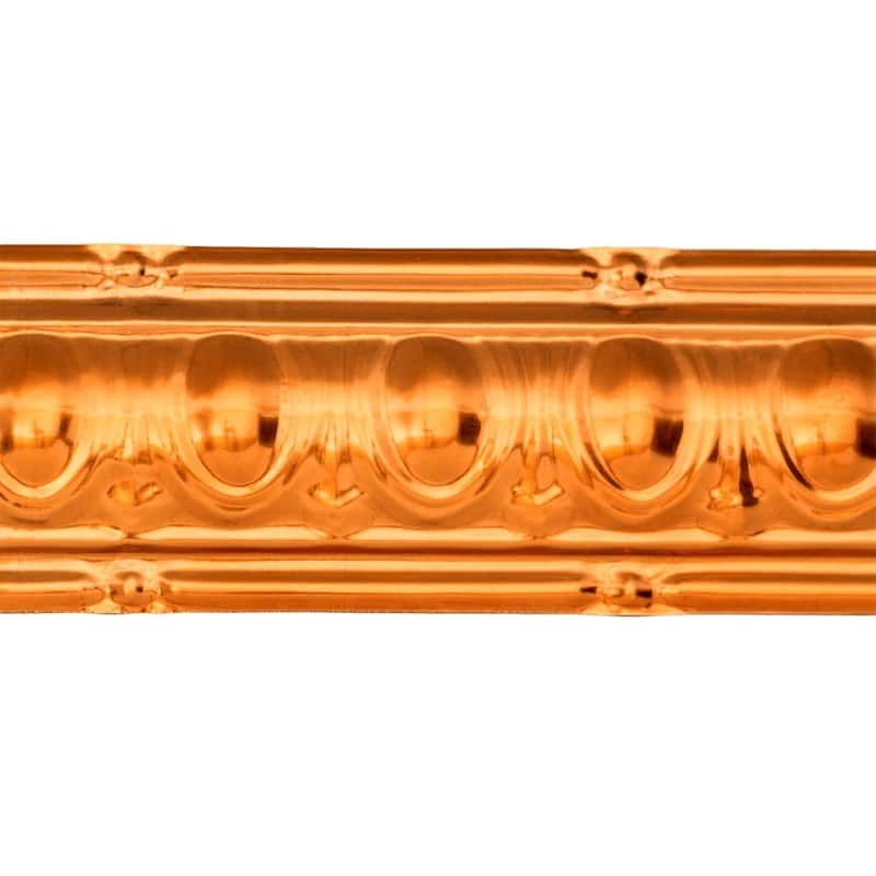 Great Lakes Tin Huron Copper 48-inch Crown Molding (5 Pack)