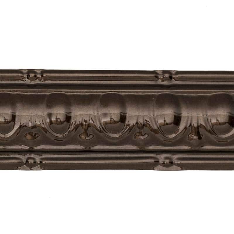 Great Lakes Tin Huron Bronze Burst 48-inch Crown Molding (5 Pack) - 5 Packs