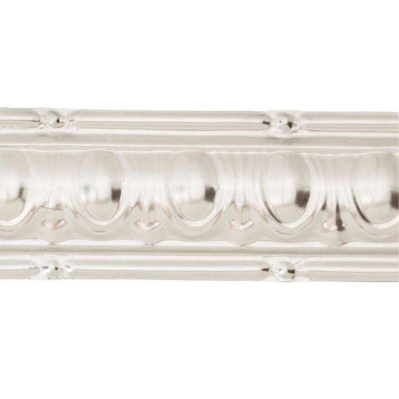 Great Lakes Tin Huron Clear 48-inch Crown Molding (5 Pack) - 5 Pack