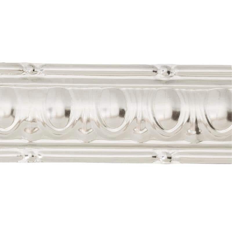 Great Lakes Tin Huron Unfinished 48-inch Crown Molding (5 Pack) - 5 Pack