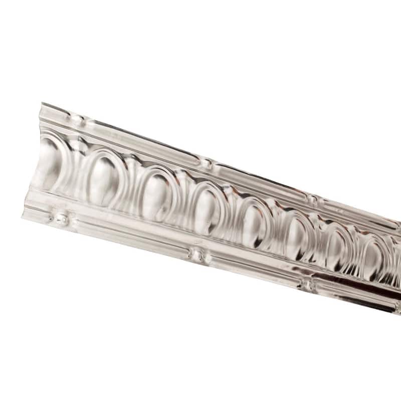 Great Lakes Tin Huron Unfinished 48-inch Crown Molding (5 Pack)