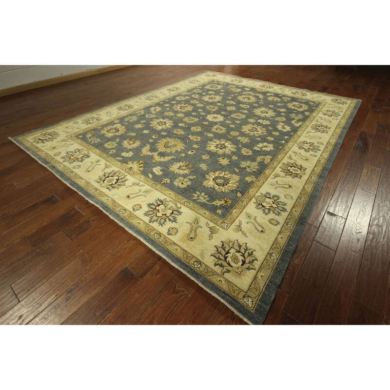 Chobi Hand Knotted White Multicolor Wool Rug 2' x 3'2 main image 1