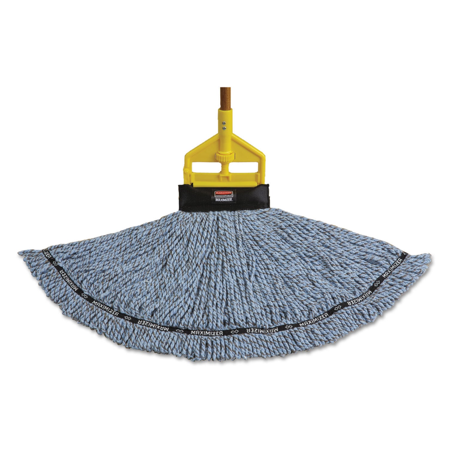 Rubbermaid Commercial Maximizer Blended Medium Blue Mop Blue eBay
