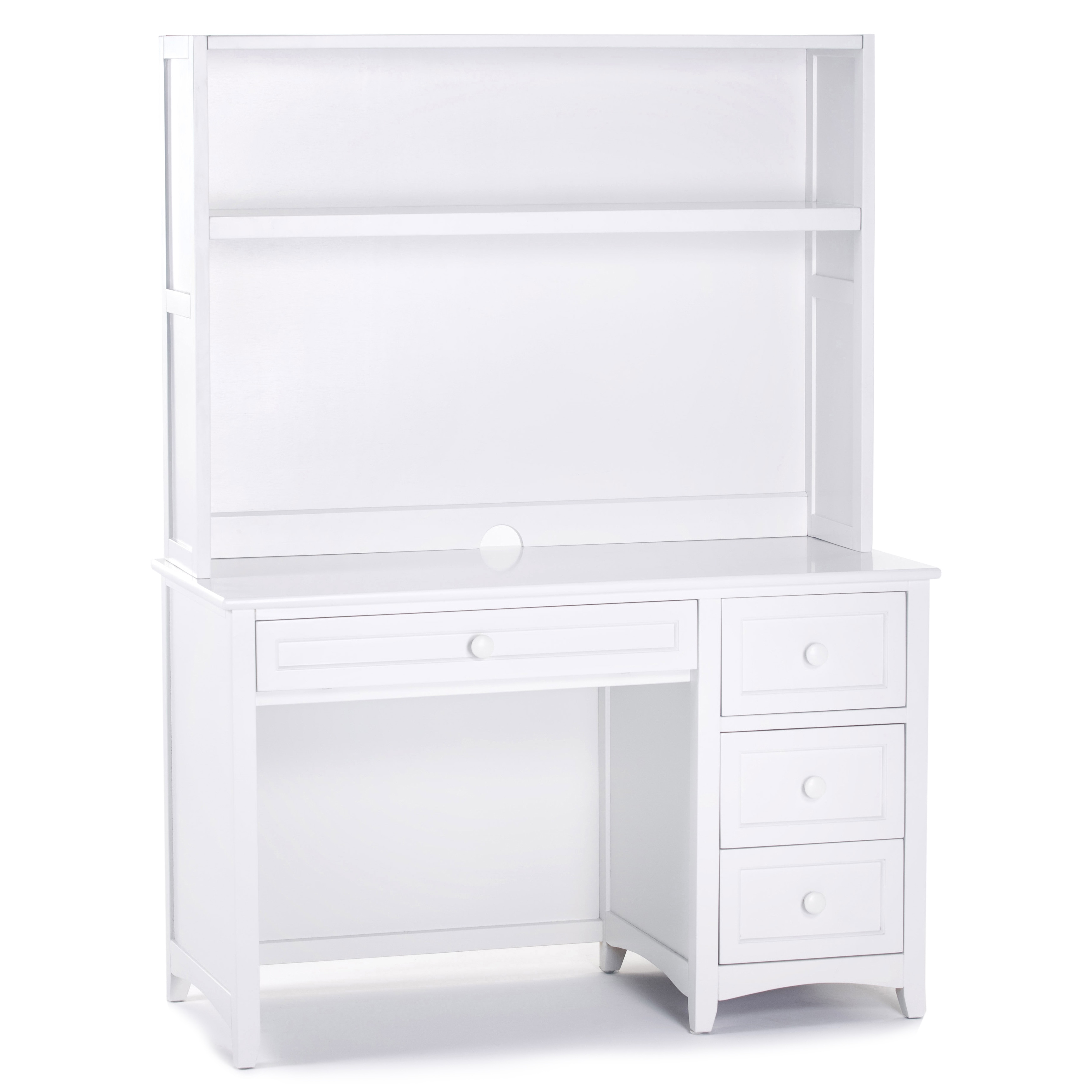 Shop School House White Desk And Hutch Overstock 10665418