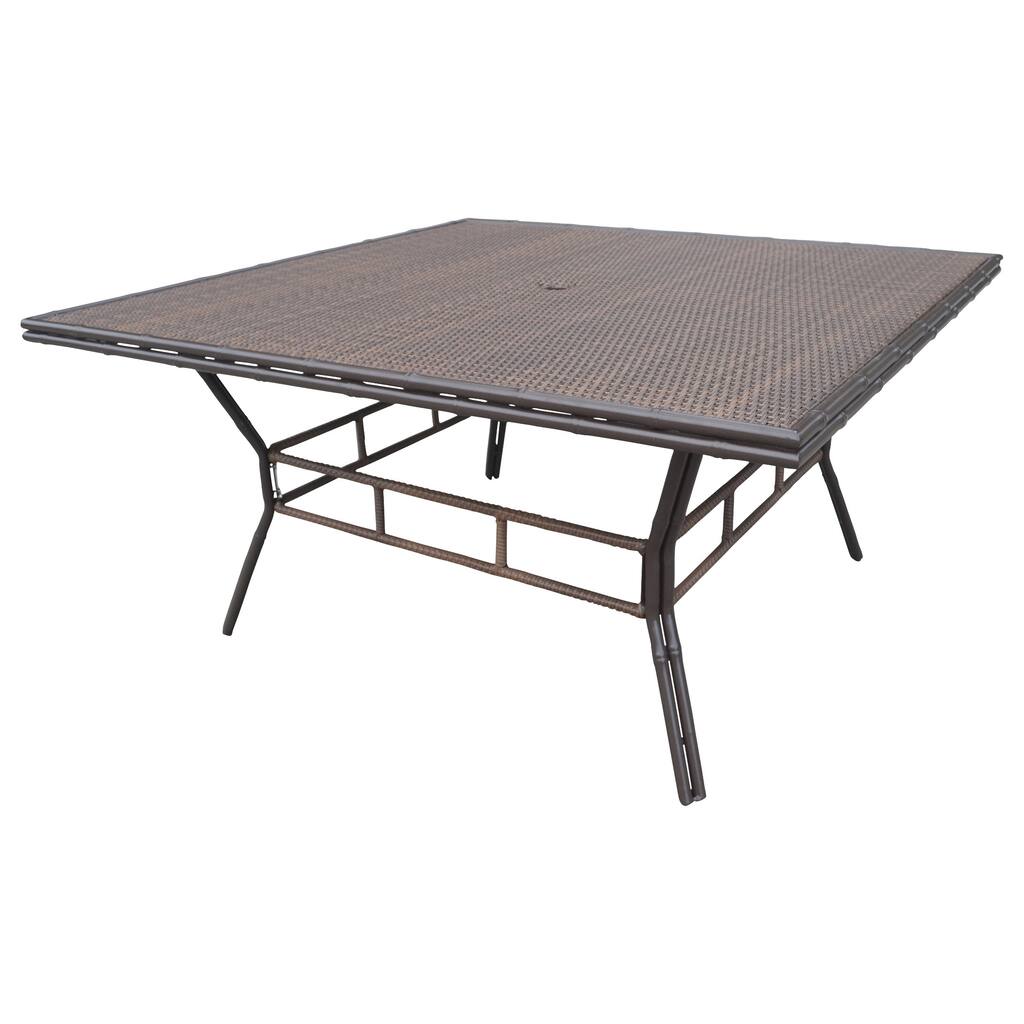 Panama Jack Rum Cay 60 Inch Square Dining Table