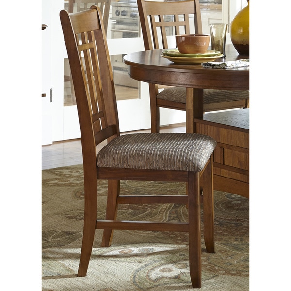 Santa Rosa Oak Mission Upholstered Dining Chair On Santa Rosa Oak Mission Upholstered Dining Chair On Free Shipping Today 10665682