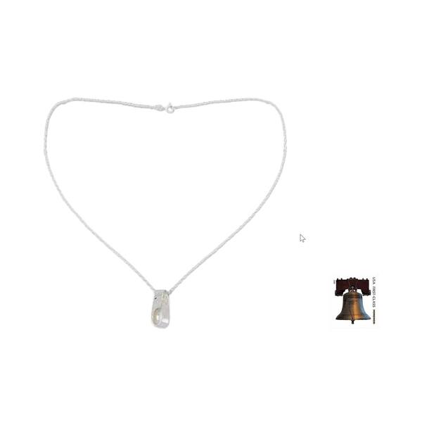 17.75 Maya Infinity NOVICA .925 Sterling Silver Infinity Pendant Necklace 17.75 Maya Infinity NOVICA .925 Sterling Silver Infinity Pendant Necklace