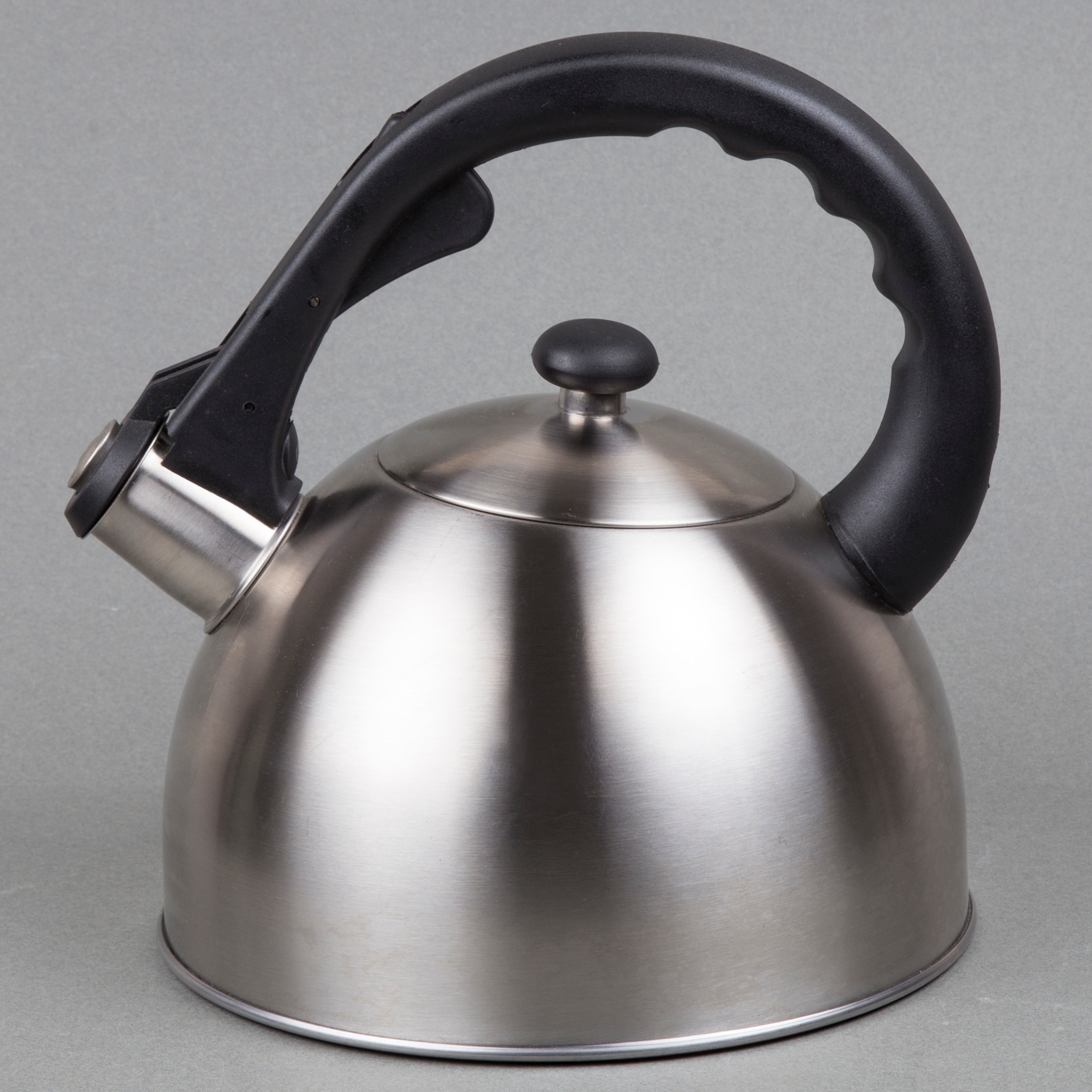 Creative Home Crescendo 3.1 qt. Stainless Steel Tea Kettle Black