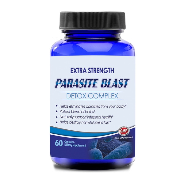Parasite Free Detox Cleanse (60 Capsules) Free Shipping On Orders Over 45