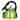 Creative Home Satin Splendor 2.8 Quart Stainless Steel Whistling Tea Kettle with Aluminum Capsulated Bottom, Metallic Chartreuse