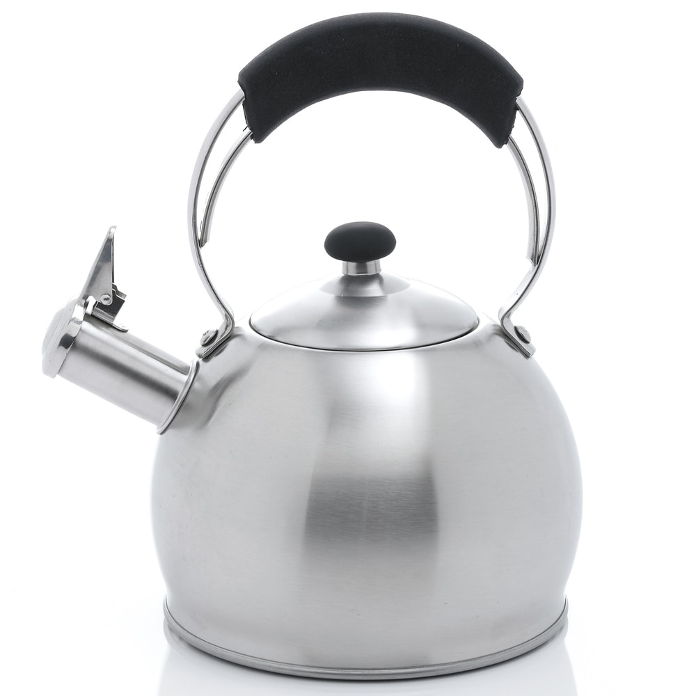 Farberware Classic Stainless Steel 2-quart Sonoma Whistling Teakettle - Bed  Bath & Beyond - 6200866