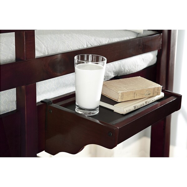 NE Kids School House Hanging Nightstand Chocolate