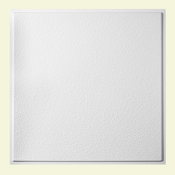 Shop Genesis Stucco Pro Revealed Edge White 2 X 2 Ft Lay In
