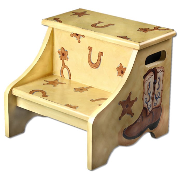 My Cowboy Step Stool   17733856   Shopping   The s