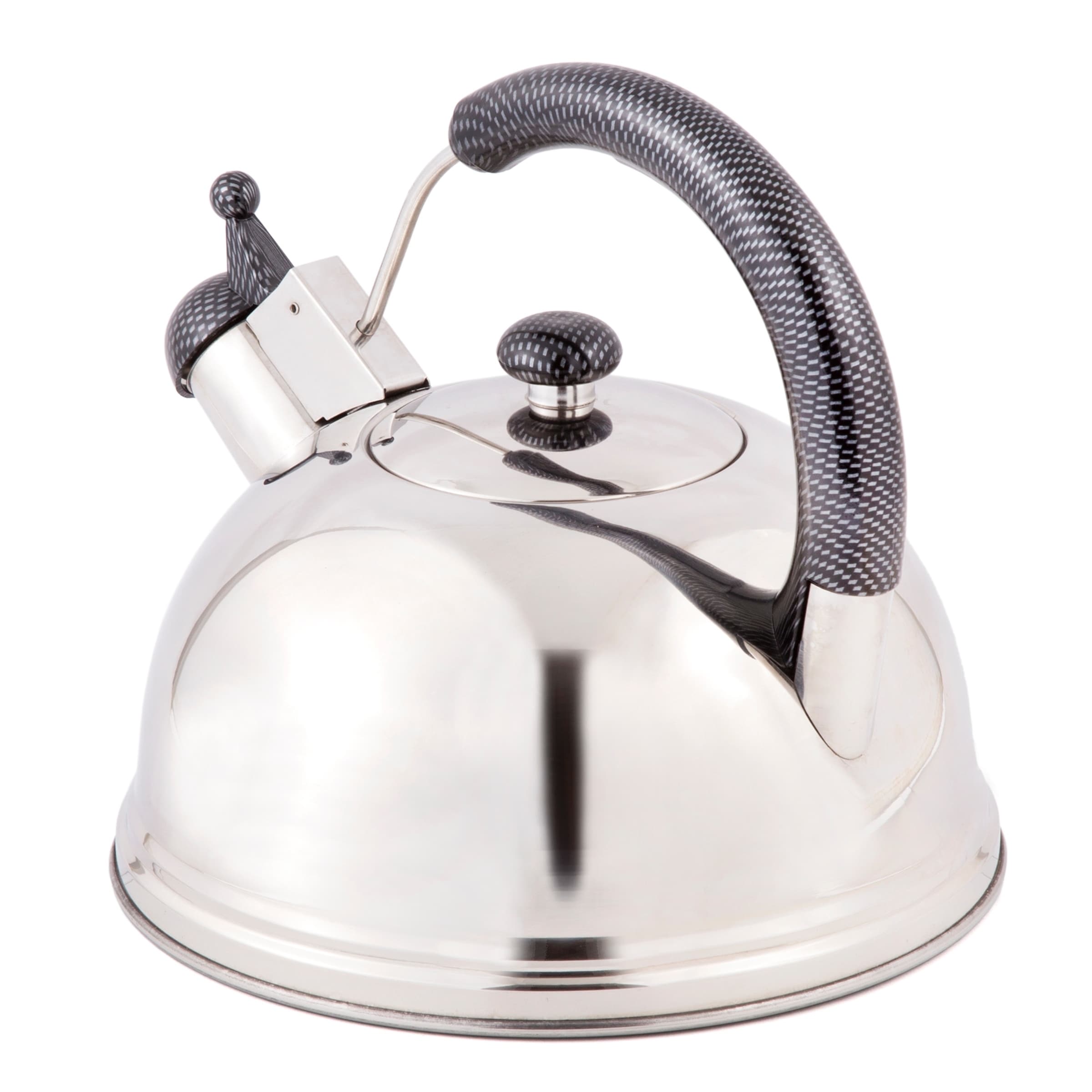 Electric kettles 2l sliver stainless steel whistling tea kettle water  boiling classic durable rust proof whistle