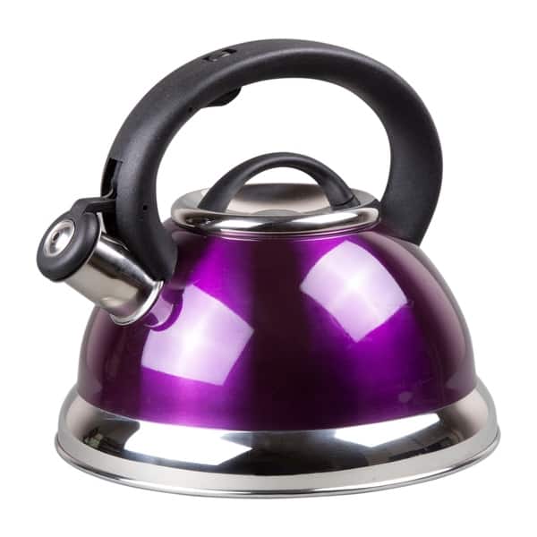 Creative Home Alexa 3.0 Quart Stainless Steel Whistling Tea Kettle with ...