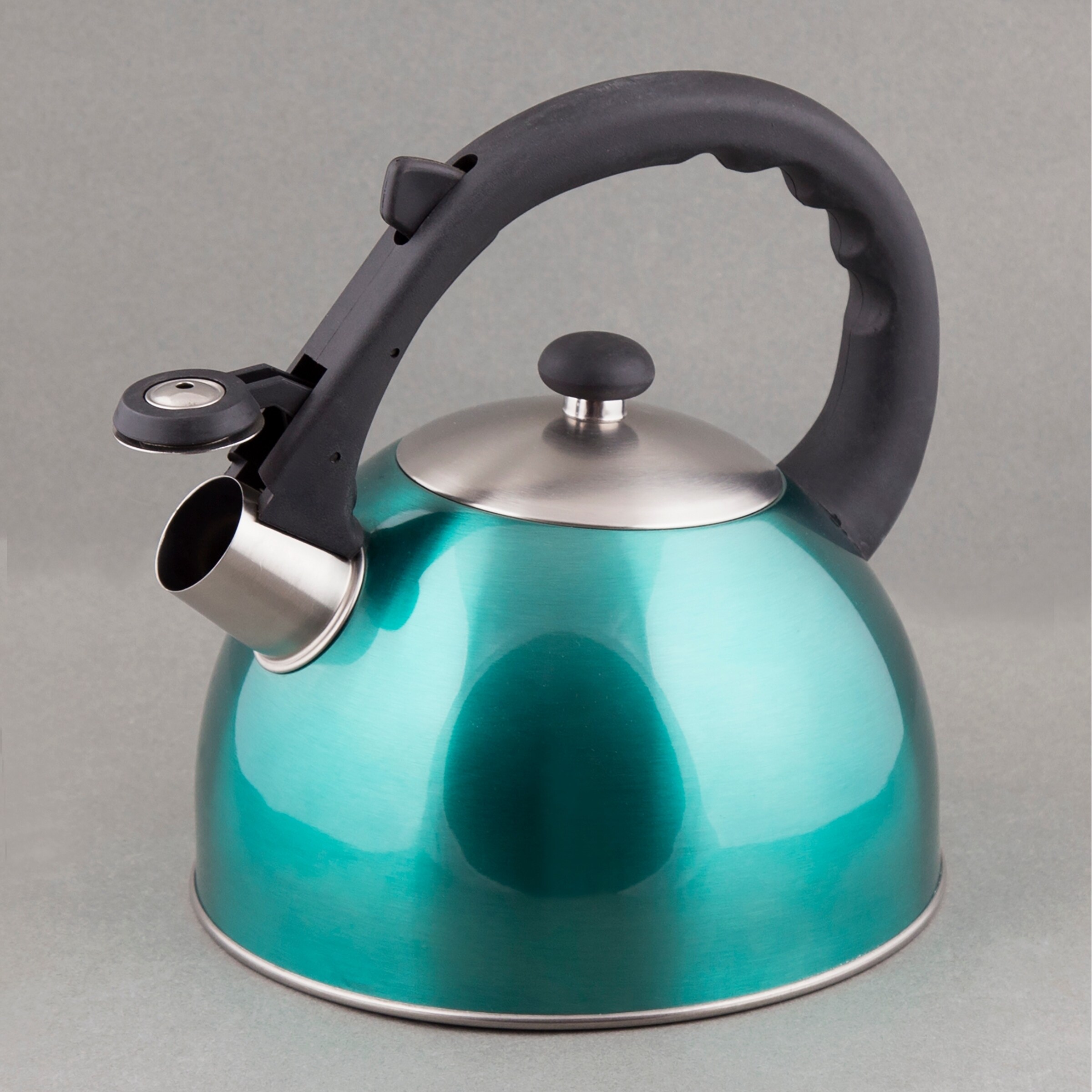 Creative Home Rhapsody 2.1 Quart Stainless Steel Whistling Tea Kettle,  Metallic Blue Color - On Sale - Bed Bath & Beyond - 10669208