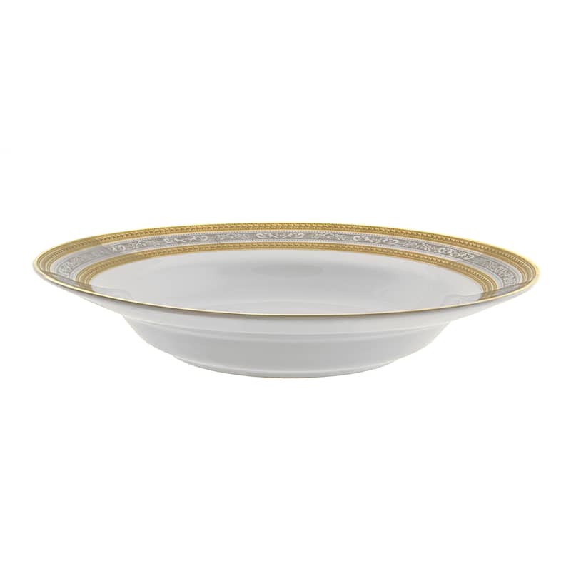 10 Strawberry Street Elegance Rim Soup (Set of 6)