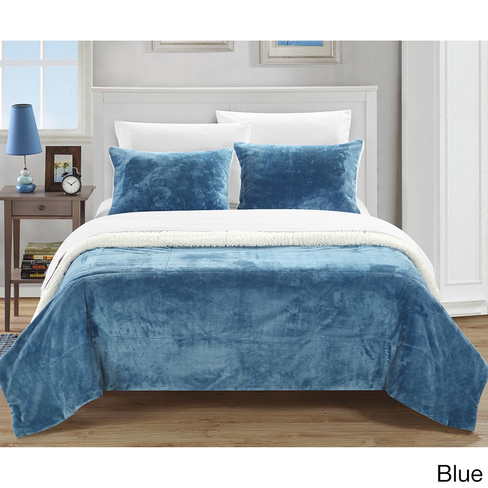 Quilted Embossed Satin Plush Bedspread 3 Sizes Throw Over Comforter Bedding 