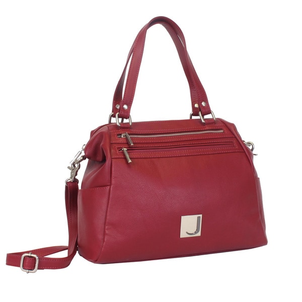 overstock leather handbags