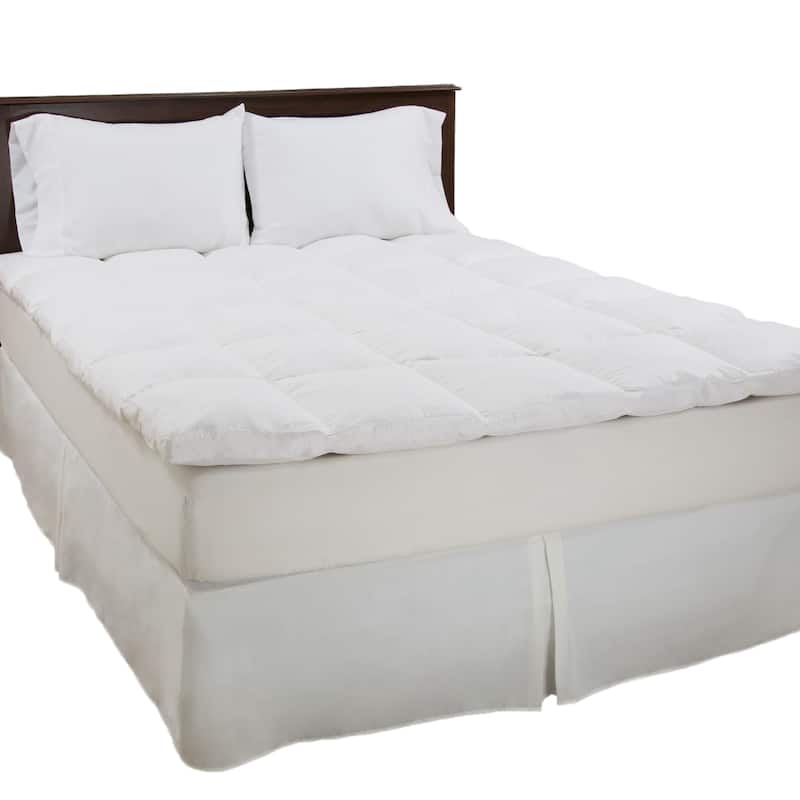 Windsor Home Baffle Box Cotton 2-Inch Featherbed