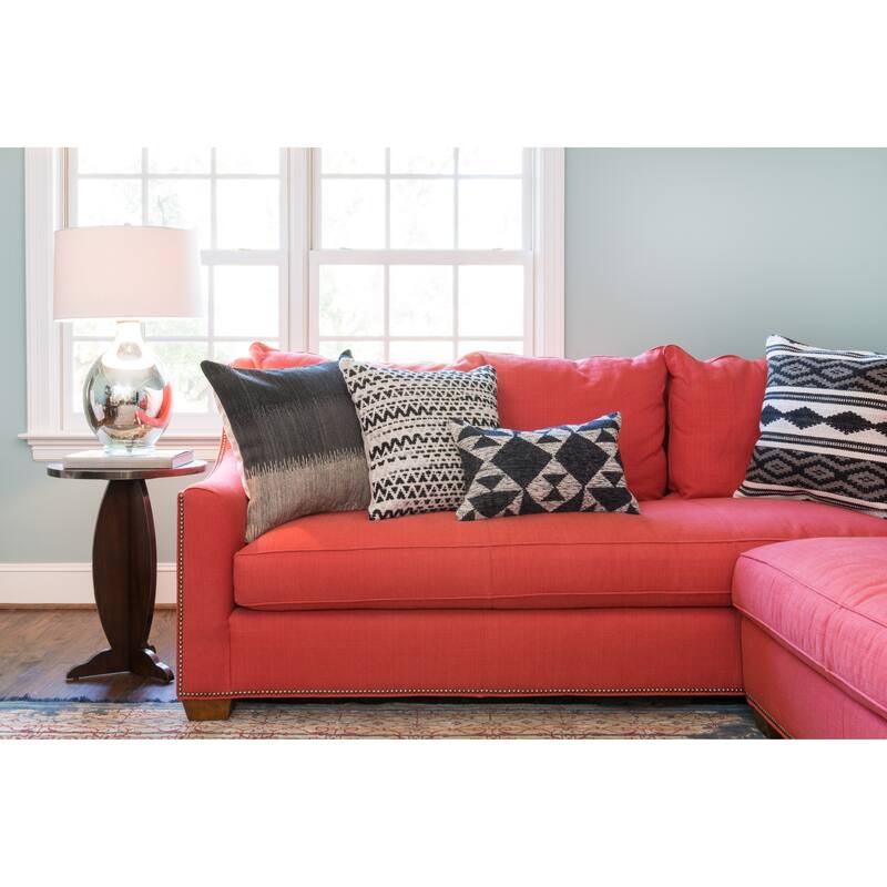 Alexander Home Woven Abstract Chevron Throw Pillow or Pillow Cover