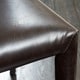 preview thumbnail 5 of 5, Comstock Bonded Leather Stackable Dining Chairs (Set of 4) by Christopher Knight Home