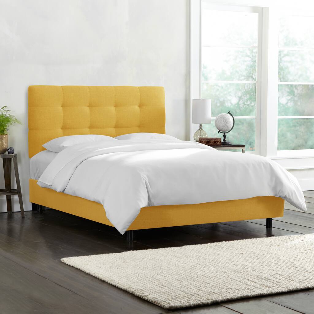 Skyline Furniture Tufted Bed