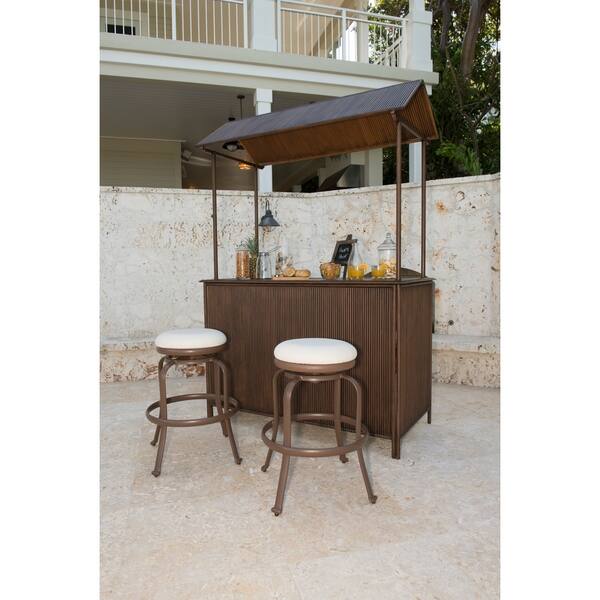 Shop Panama Jack Tiki Bar 3 Piece Backless Bar Stool Set Free