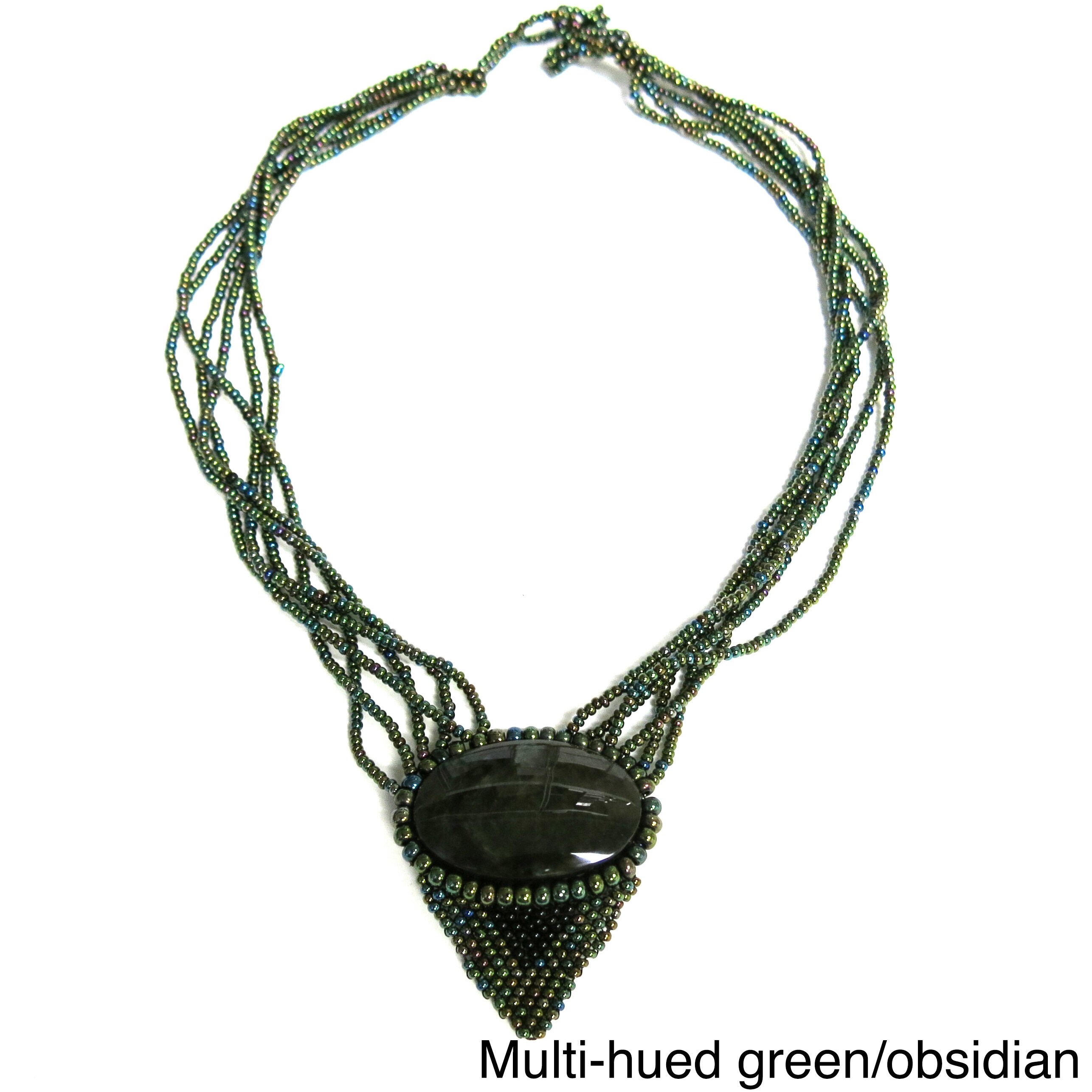 semi precious stone necklace