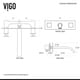 preview thumbnail 13 of 11, VIGO Crystalline Glass Vessel Sink and Titus Wall Mount Faucet Set