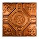 Great Lakes Tin Rochester Copper 2-foot x 2-foot Nail-Up Ceiling Tile