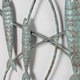 preview thumbnail 9 of 9, Adeco Decorative Distressed Blue Iron School of Fish Wall Decor